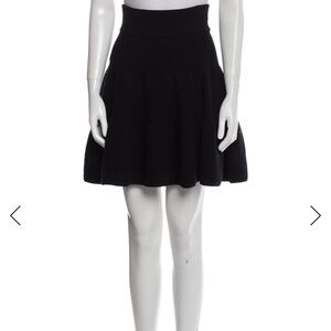 Diane Von Furstenberg Wool Skater Skirt